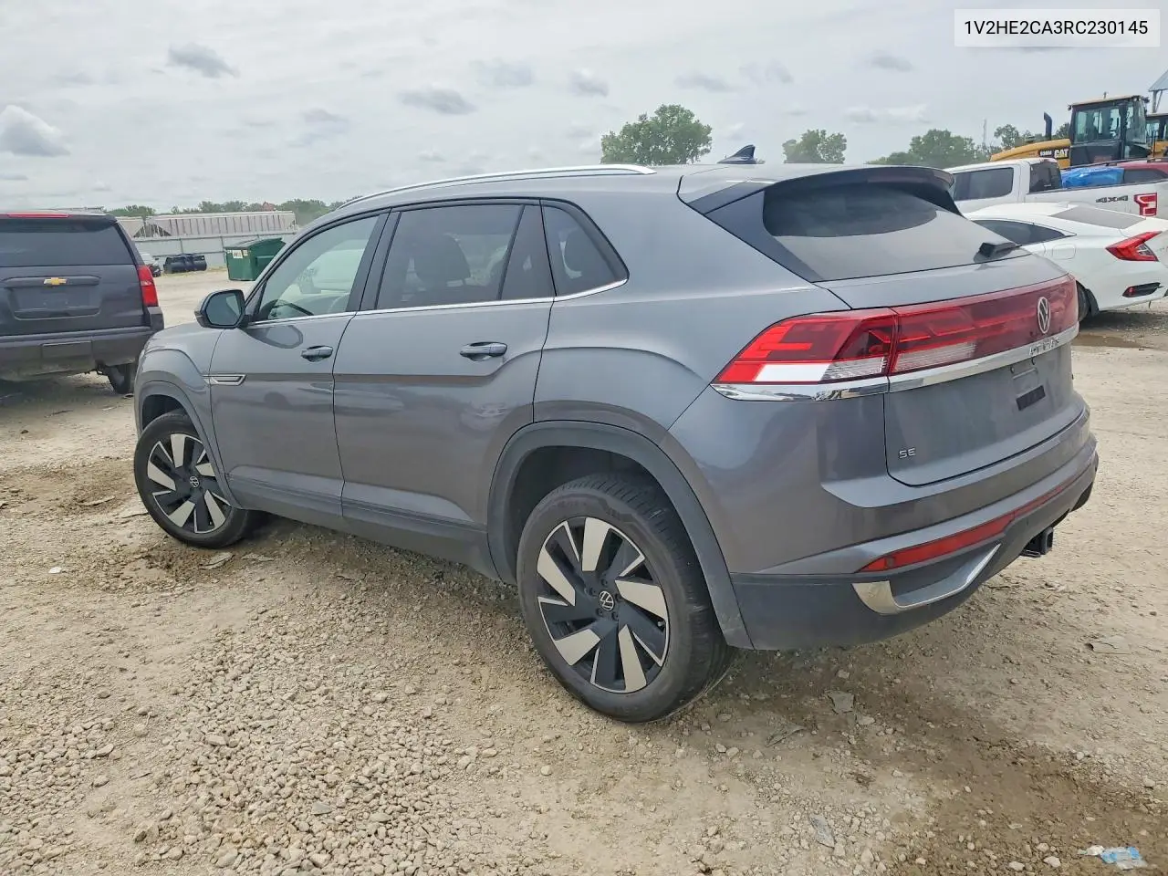 2024 Volkswagen Atlas Cross Sport Se VIN: 1V2HE2CA3RC230145 Lot: 58632186