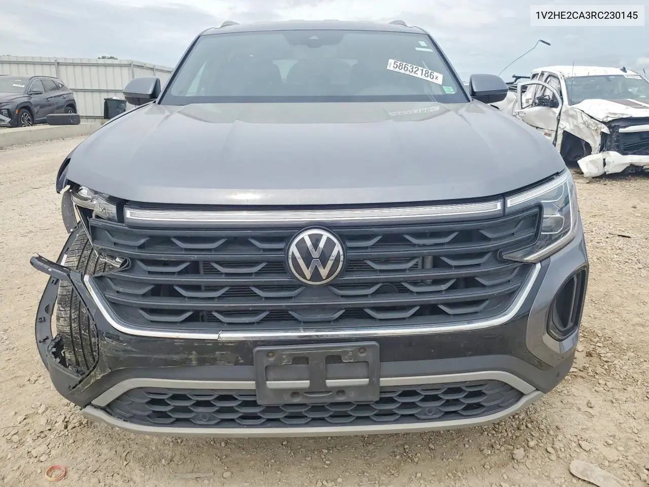 2024 Volkswagen Atlas Cross Sport Se VIN: 1V2HE2CA3RC230145 Lot: 58632186