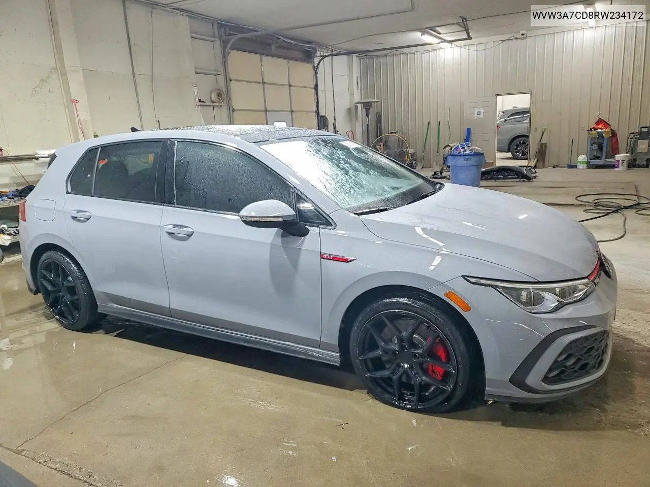 2024 Volkswagen Gti Se VIN: WVW3A7CD8RW234172 Lot: 58732166