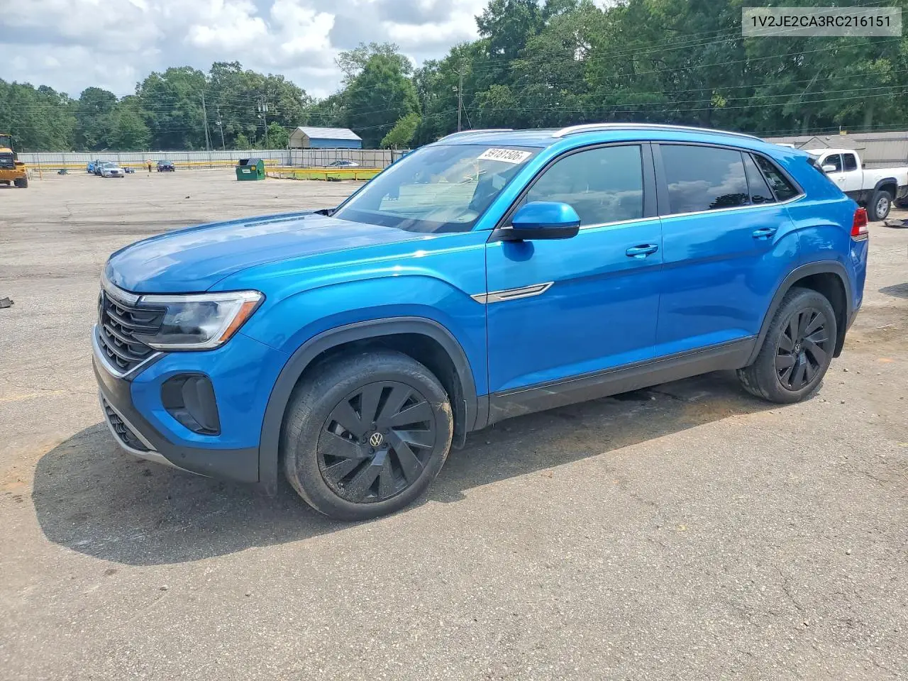 2024 Volkswagen Atlas Cross Sport Se VIN: 1V2JE2CA3RC216151 Lot: 59181506
