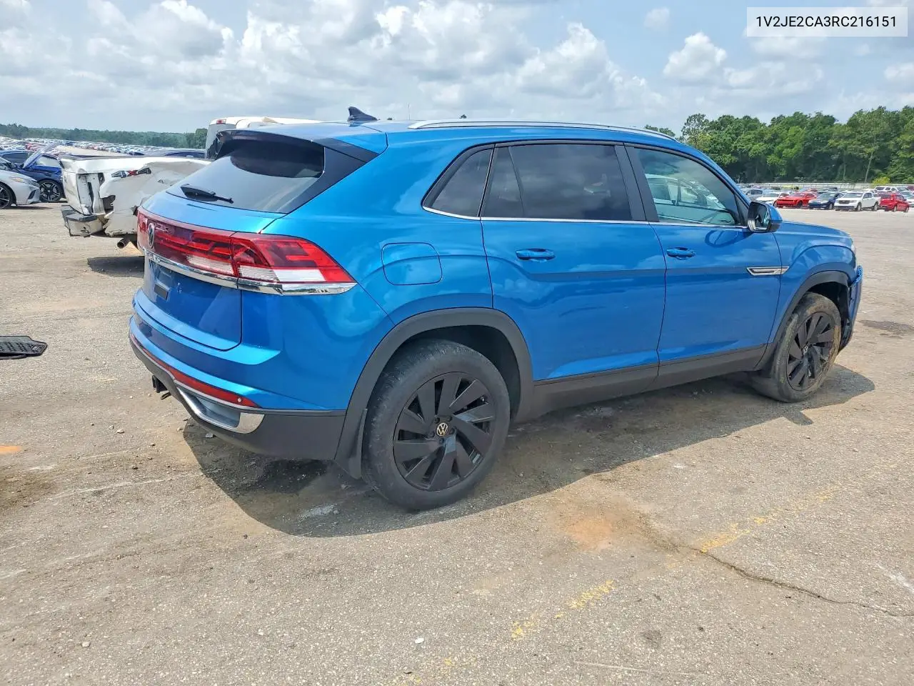 2024 Volkswagen Atlas Cross Sport Se VIN: 1V2JE2CA3RC216151 Lot: 59181506