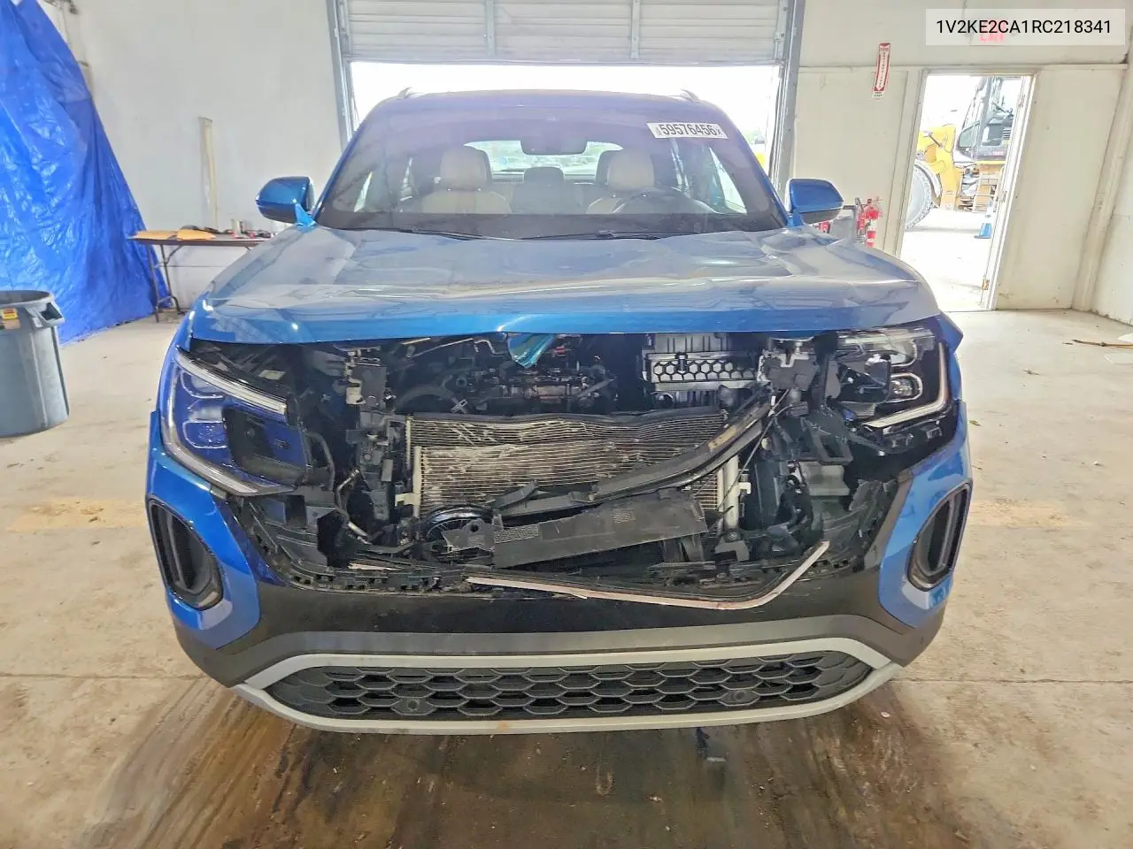 2024 Volkswagen Atlas Cross Sport Se VIN: 1V2KE2CA1RC218341 Lot: 59576456