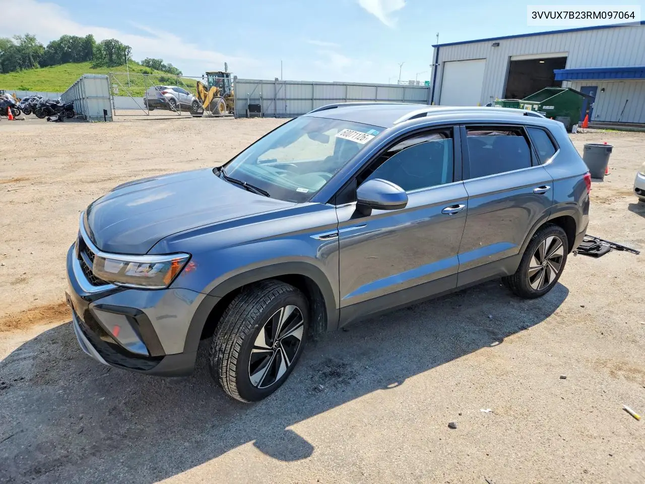 2024 Volkswagen Taos Se VIN: 3VVUX7B23RM097064 Lot: 60071126