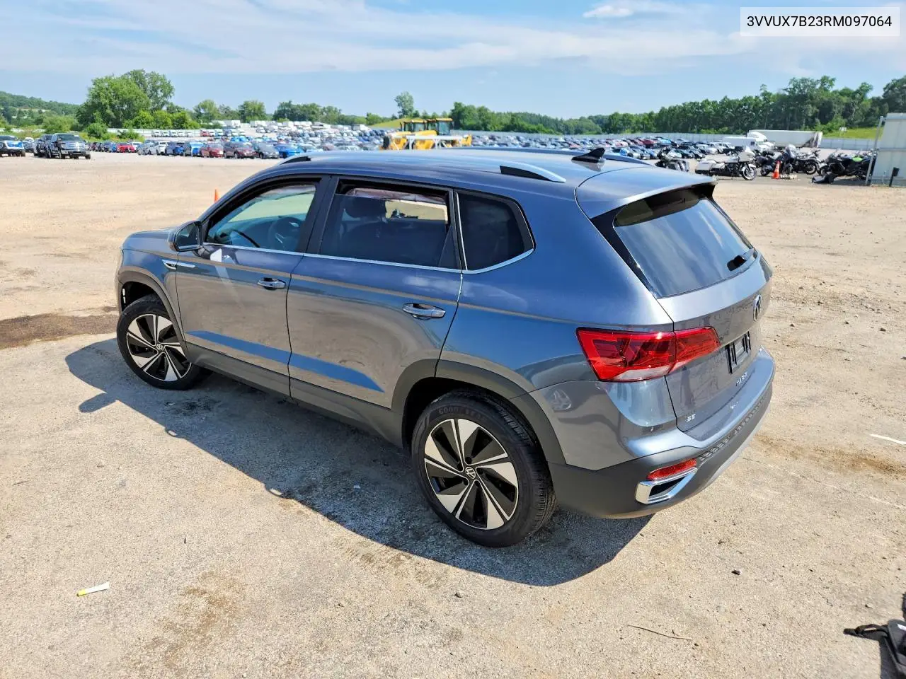 2024 Volkswagen Taos Se VIN: 3VVUX7B23RM097064 Lot: 60071126