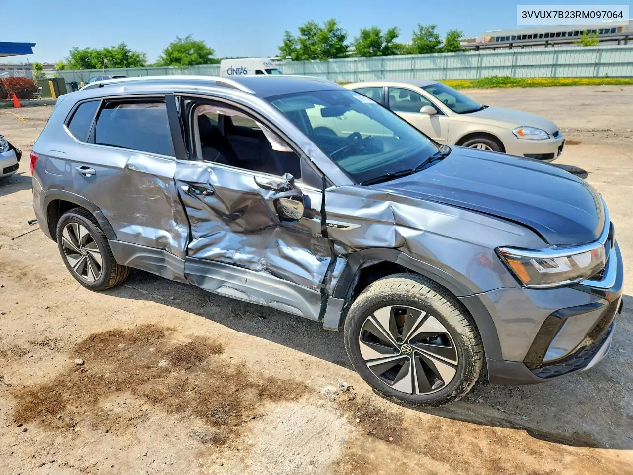 2024 Volkswagen Taos Se VIN: 3VVUX7B23RM097064 Lot: 60071126