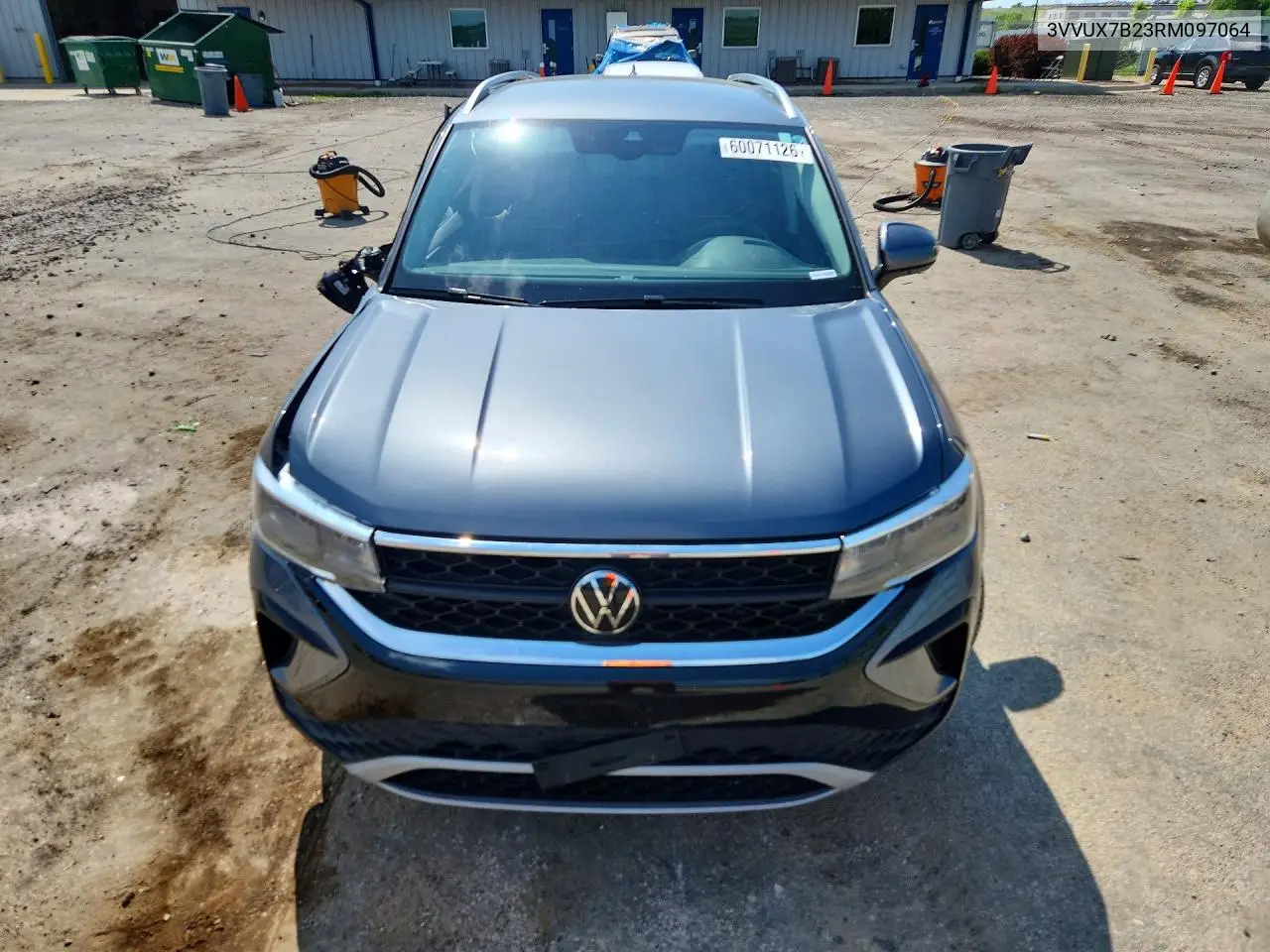 2024 Volkswagen Taos Se VIN: 3VVUX7B23RM097064 Lot: 60071126