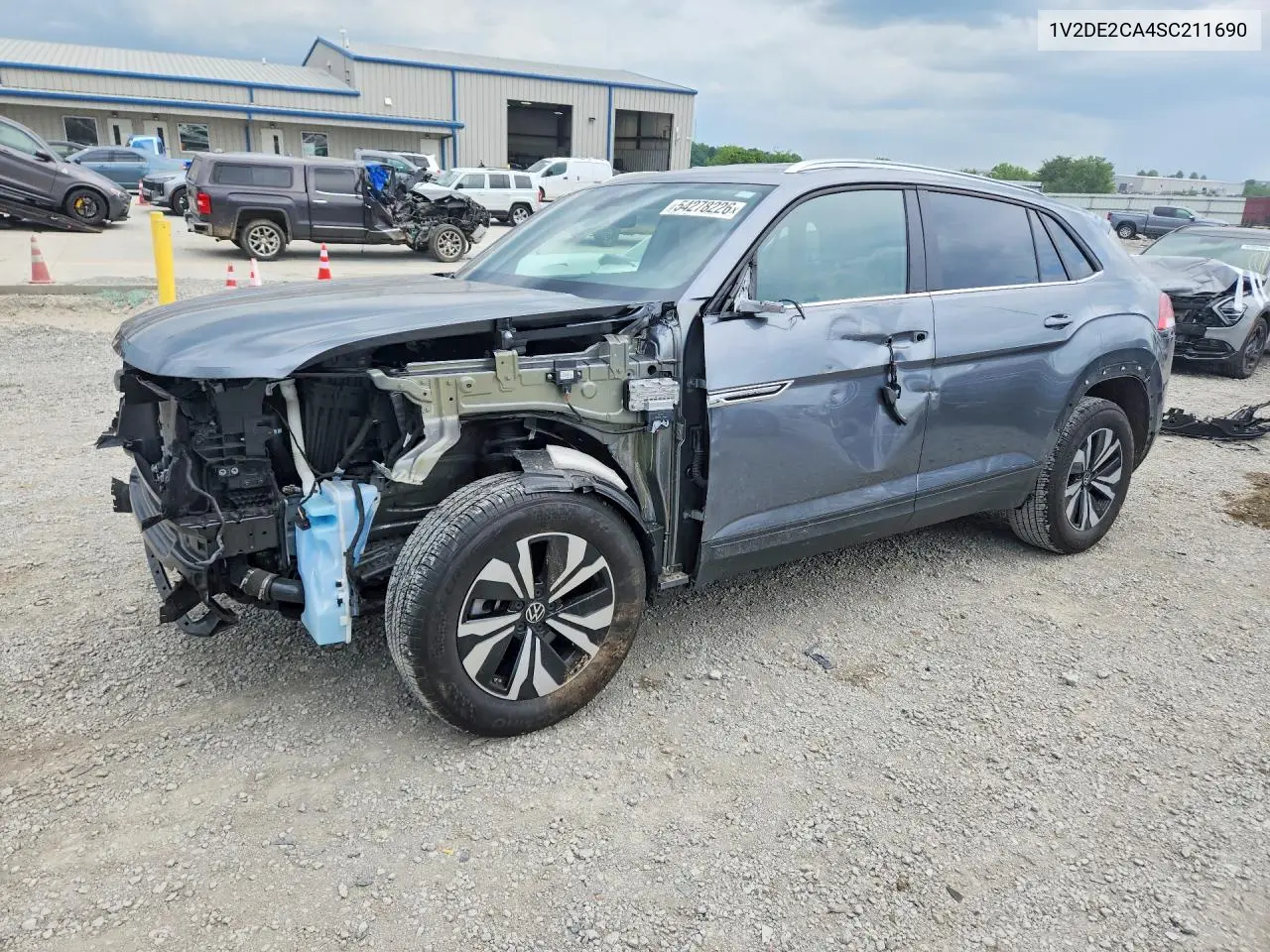 2025 Volkswagen Atlas Cross Sport Se VIN: 1V2DE2CA4SC211690 Lot: 54278226