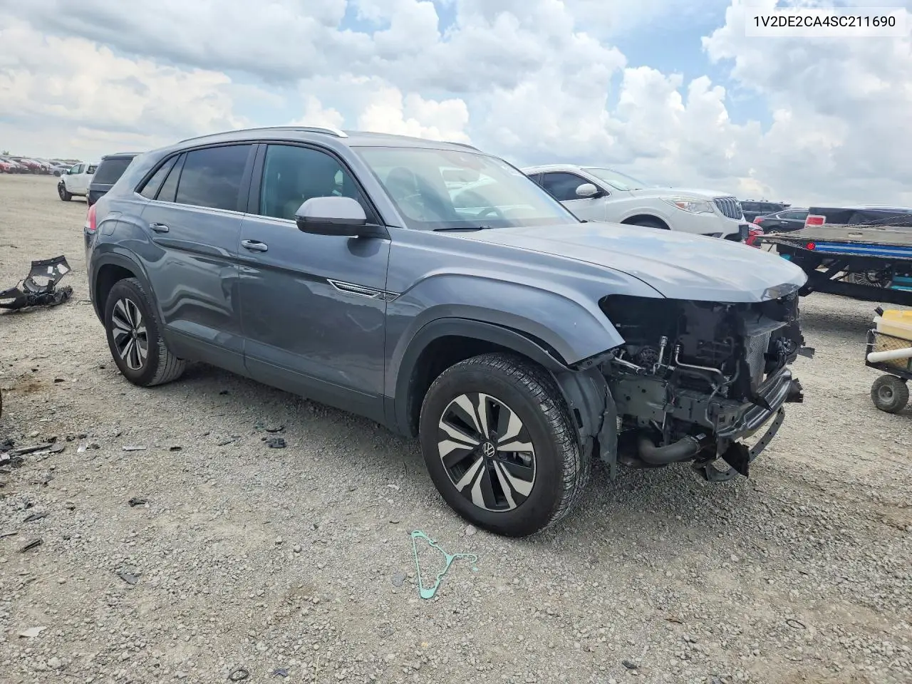 2025 Volkswagen Atlas Cross Sport Se VIN: 1V2DE2CA4SC211690 Lot: 54278226