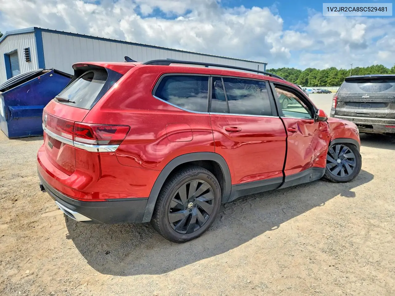 2025 Volkswagen Atlas Se VIN: 1V2JR2CA8SC529481 Lot: 56418866