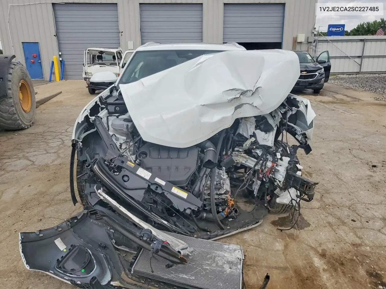 2025 Volkswagen Atlas Cross Sport Se VIN: 1V2JE2CA2SC227485 Lot: 57033496