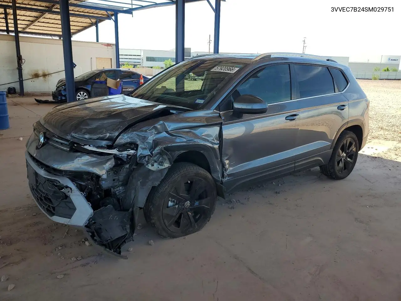 2025 Volkswagen Taos Se VIN: 3VVEC7B24SM029751 Lot: 57920966