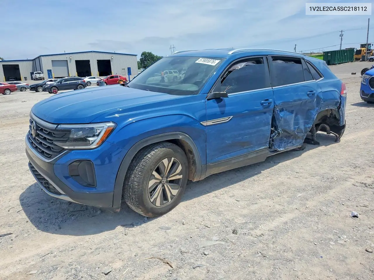 2025 Volkswagen Atlas Cross Sport Se VIN: 1V2LE2CA5SC218112 Lot: 57985876