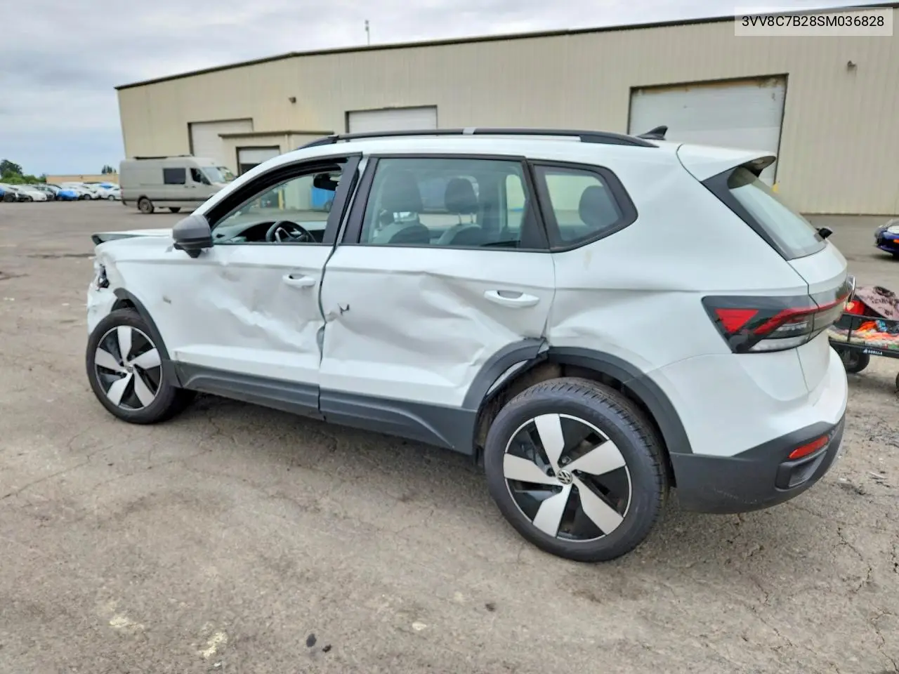2025 Volkswagen Taos S VIN: 3VV8C7B28SM036828 Lot: 58408656