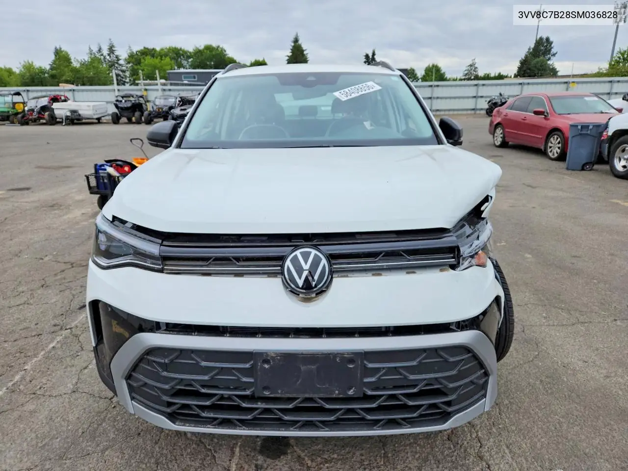 2025 Volkswagen Taos S VIN: 3VV8C7B28SM036828 Lot: 58408656