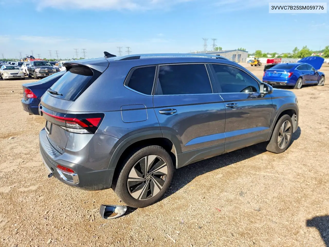2025 Volkswagen Taos Se VIN: 3VVVC7B25SM059776 Lot: 58580616