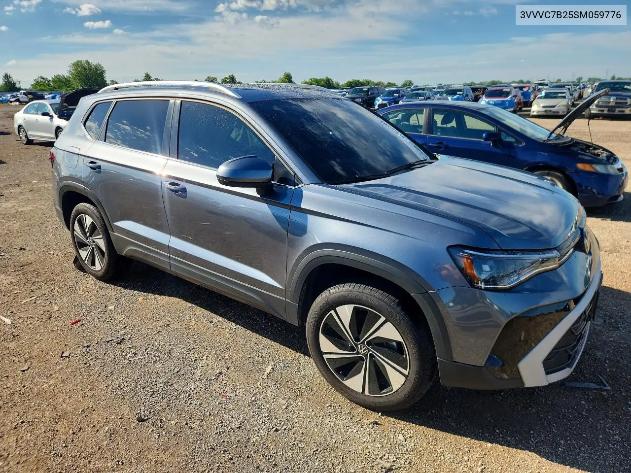 2025 Volkswagen Taos Se VIN: 3VVVC7B25SM059776 Lot: 58580616