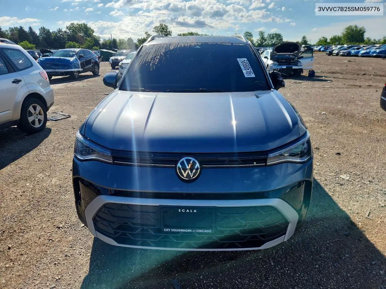 2025 Volkswagen Taos Se VIN: 3VVVC7B25SM059776 Lot: 58580616