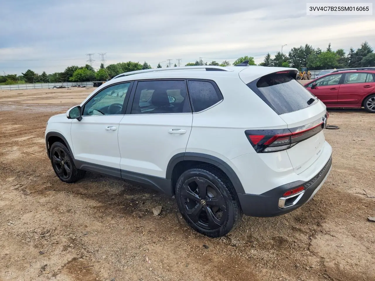 2025 Volkswagen Taos Sel VIN: 3VV4C7B25SM016065 Lot: 58957406