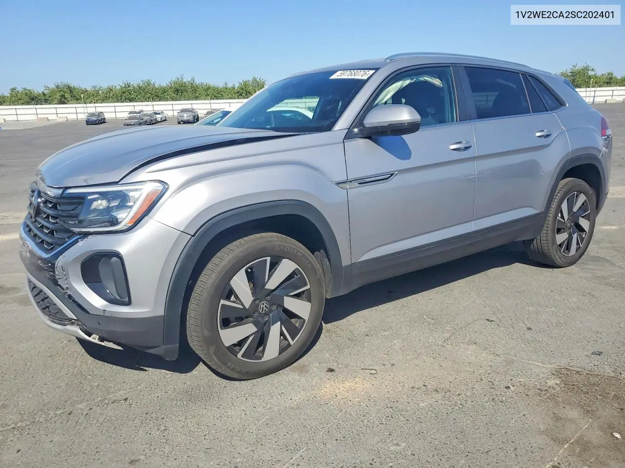 2025 Volkswagen Atlas Cross Sport Se VIN: 1V2WE2CA2SC202401 Lot: 59768076