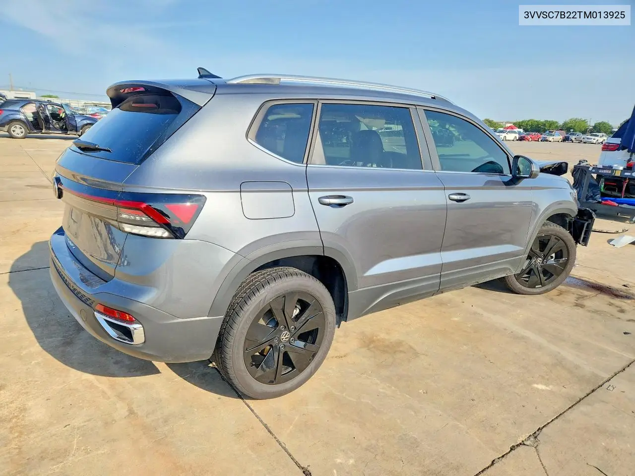 2026 Volkswagen Taos Se VIN: 3VVSC7B22TM013925 Lot: 58491776