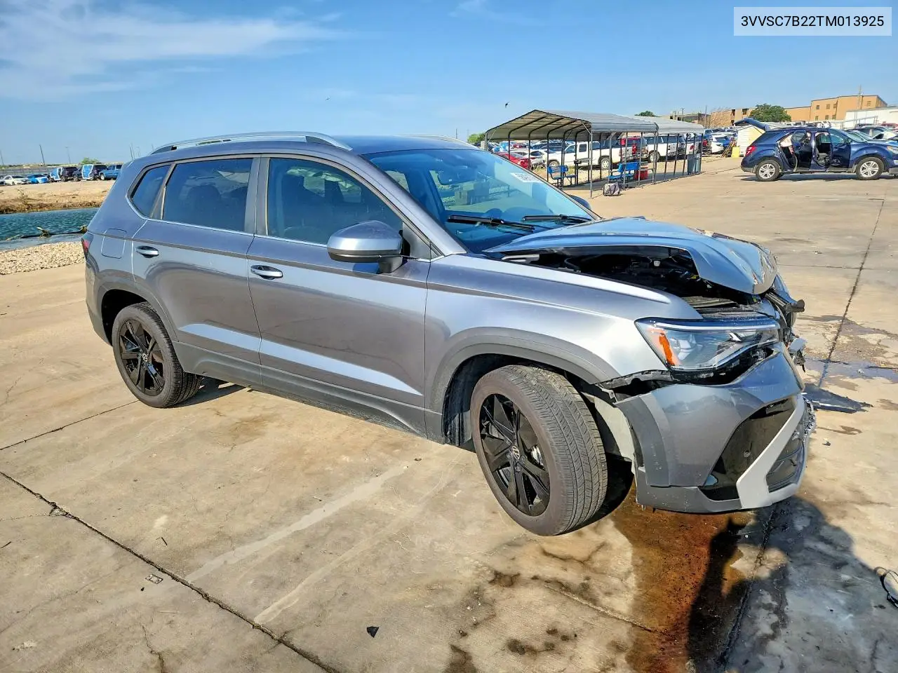 2026 Volkswagen Taos Se VIN: 3VVSC7B22TM013925 Lot: 58491776