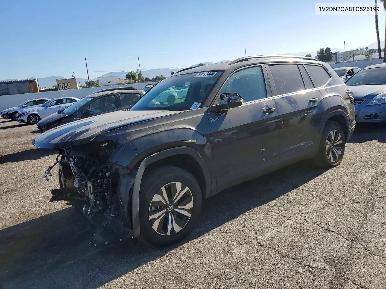 2026 Volkswagen Atlas Se VIN: 1V2DN2CA8TC526199 Lot: 60172446