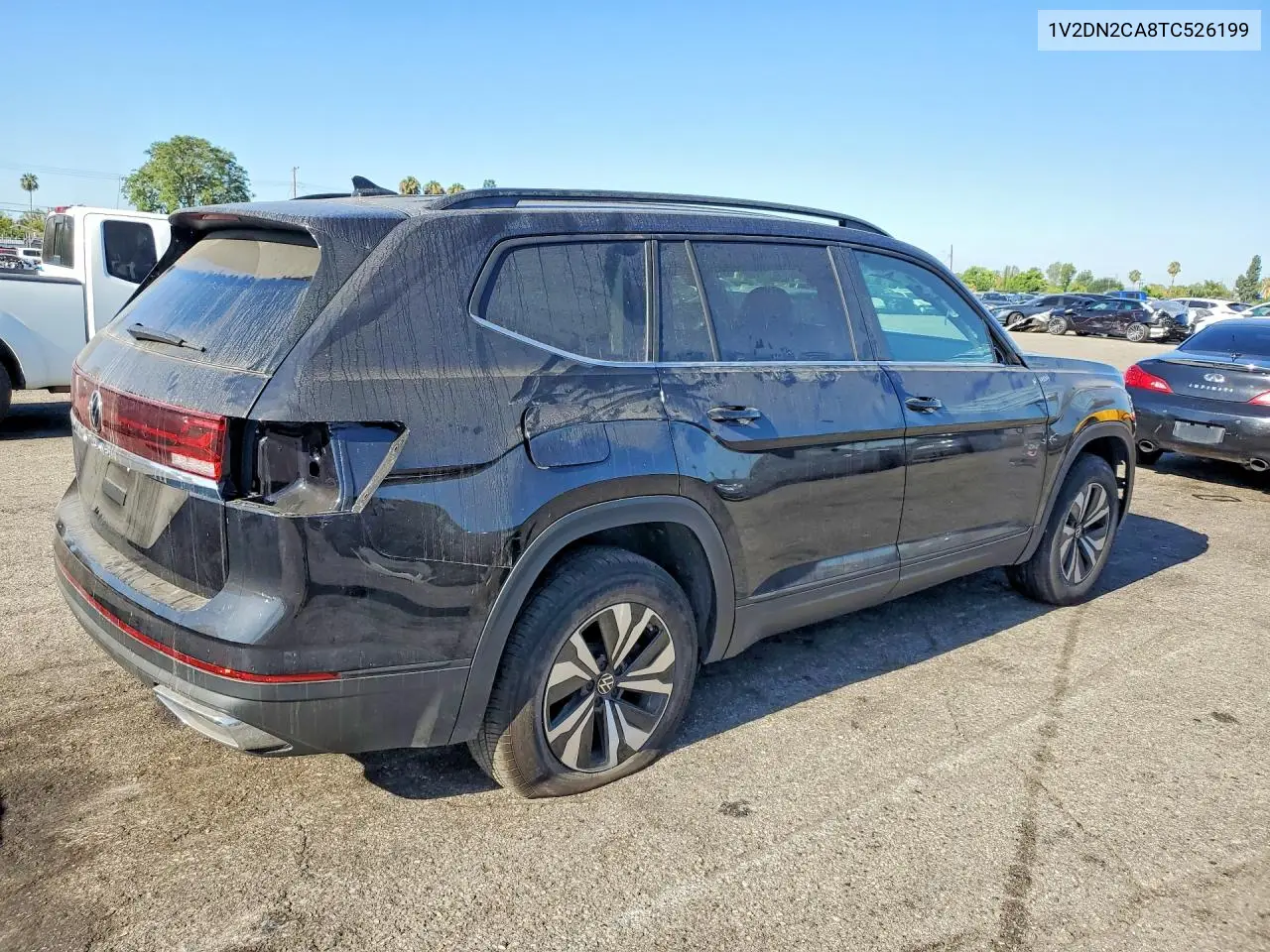 2026 Volkswagen Atlas Se VIN: 1V2DN2CA8TC526199 Lot: 60172446