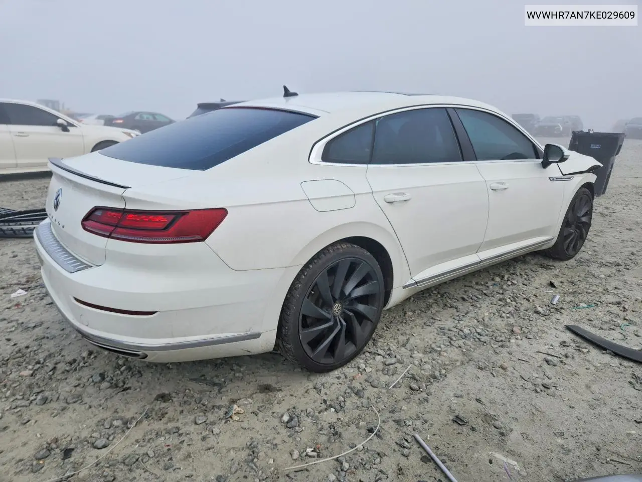 2019 Volkswagen Arteon Sel VIN: WVWHR7AN7KE029609 Lot: 47030406
