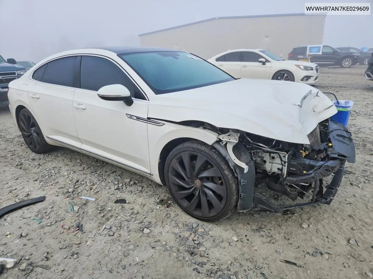 2019 Volkswagen Arteon Sel VIN: WVWHR7AN7KE029609 Lot: 47030406