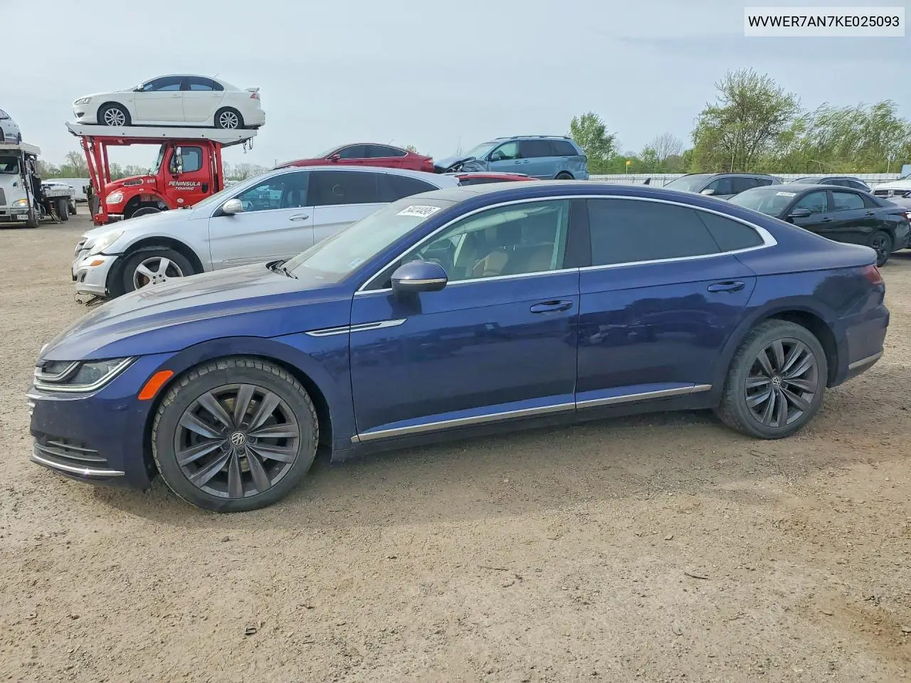 2019 Volkswagen Arteon Sel Premium VIN: WVWER7AN7KE025093 Lot: 54414496