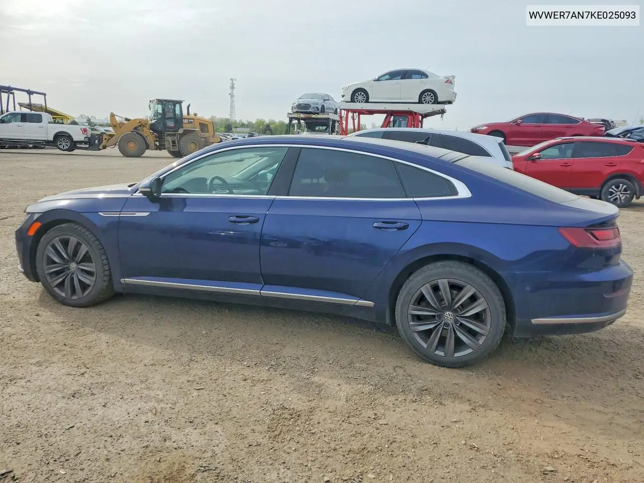 2019 Volkswagen Arteon Sel Premium VIN: WVWER7AN7KE025093 Lot: 54414496