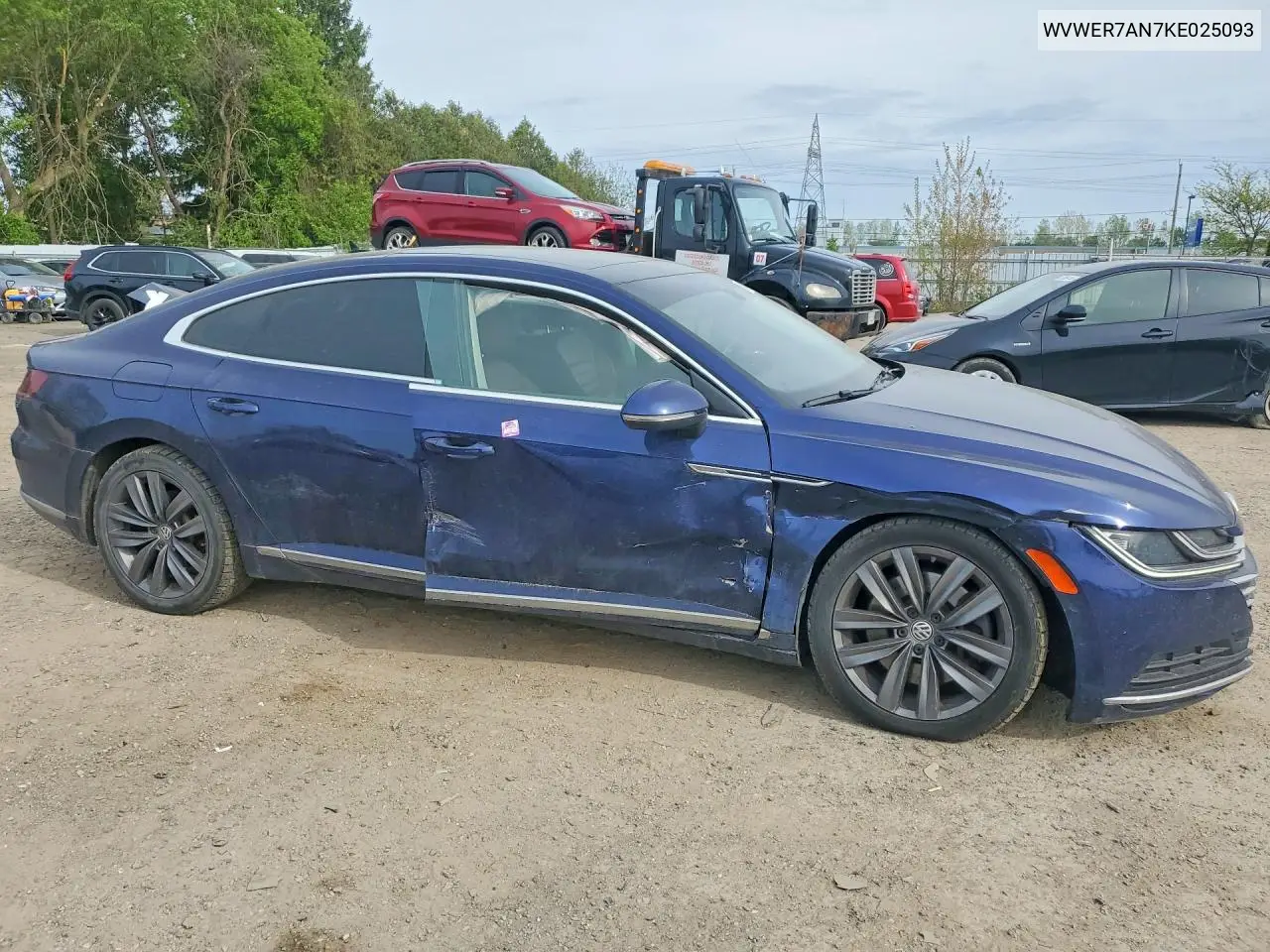2019 Volkswagen Arteon Sel Premium VIN: WVWER7AN7KE025093 Lot: 54414496