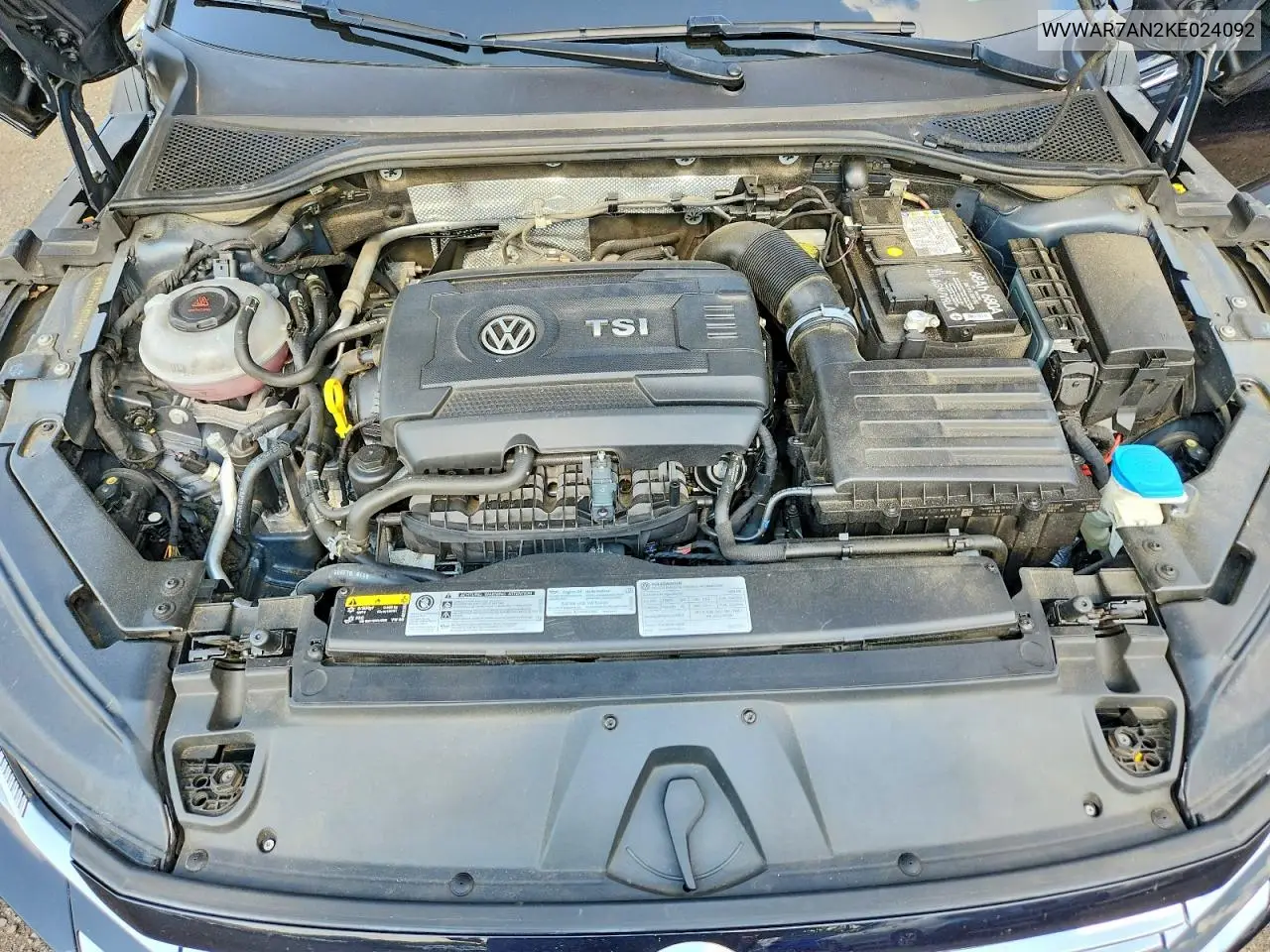 2019 Volkswagen Arteon Se VIN: WVWAR7AN2KE024092 Lot: 57517416