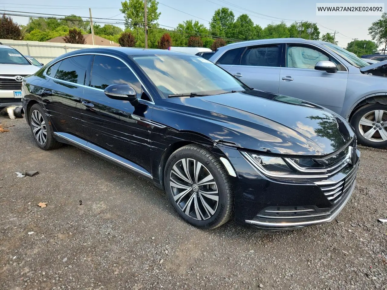 2019 Volkswagen Arteon Se VIN: WVWAR7AN2KE024092 Lot: 57517416