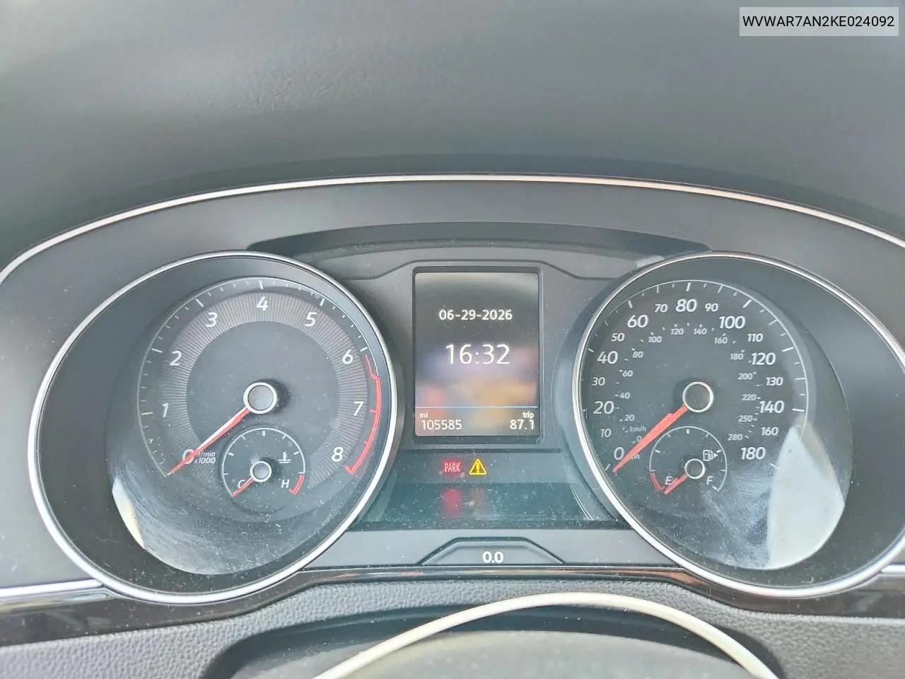 2019 Volkswagen Arteon Se VIN: WVWAR7AN2KE024092 Lot: 57517416