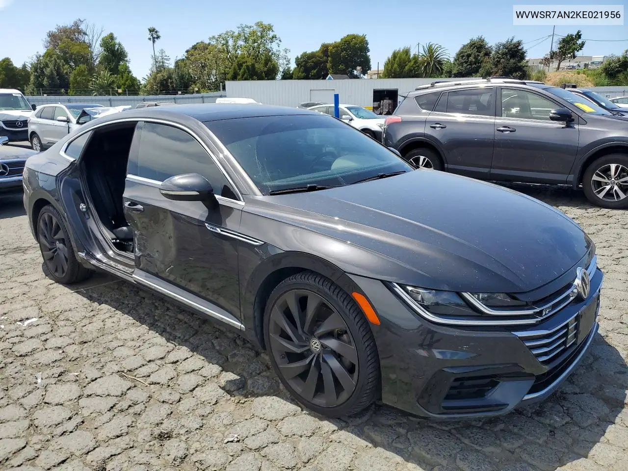 2019 Volkswagen Arteon Sel VIN: WVWSR7AN2KE021956 Lot: 59719036