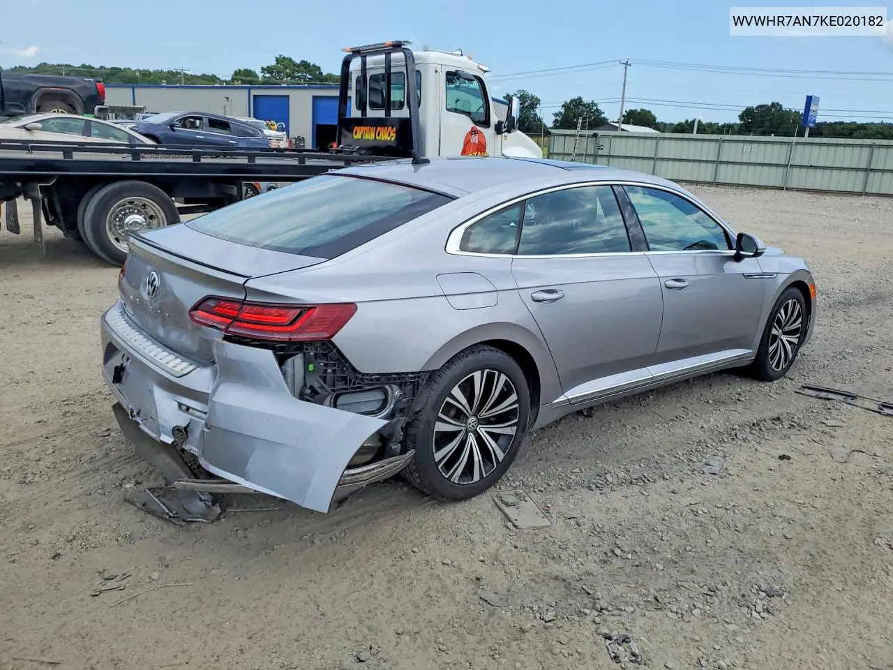 2019 Volkswagen Arteon Sel VIN: WVWHR7AN7KE020182 Lot: 59849126