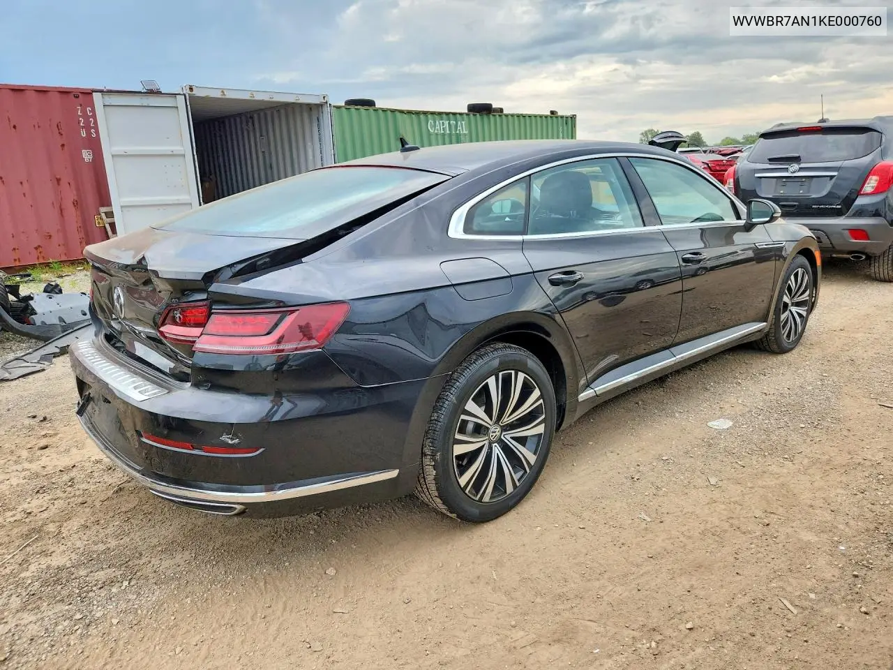 2019 Volkswagen Arteon Se VIN: WVWBR7AN1KE000760 Lot: 60053656