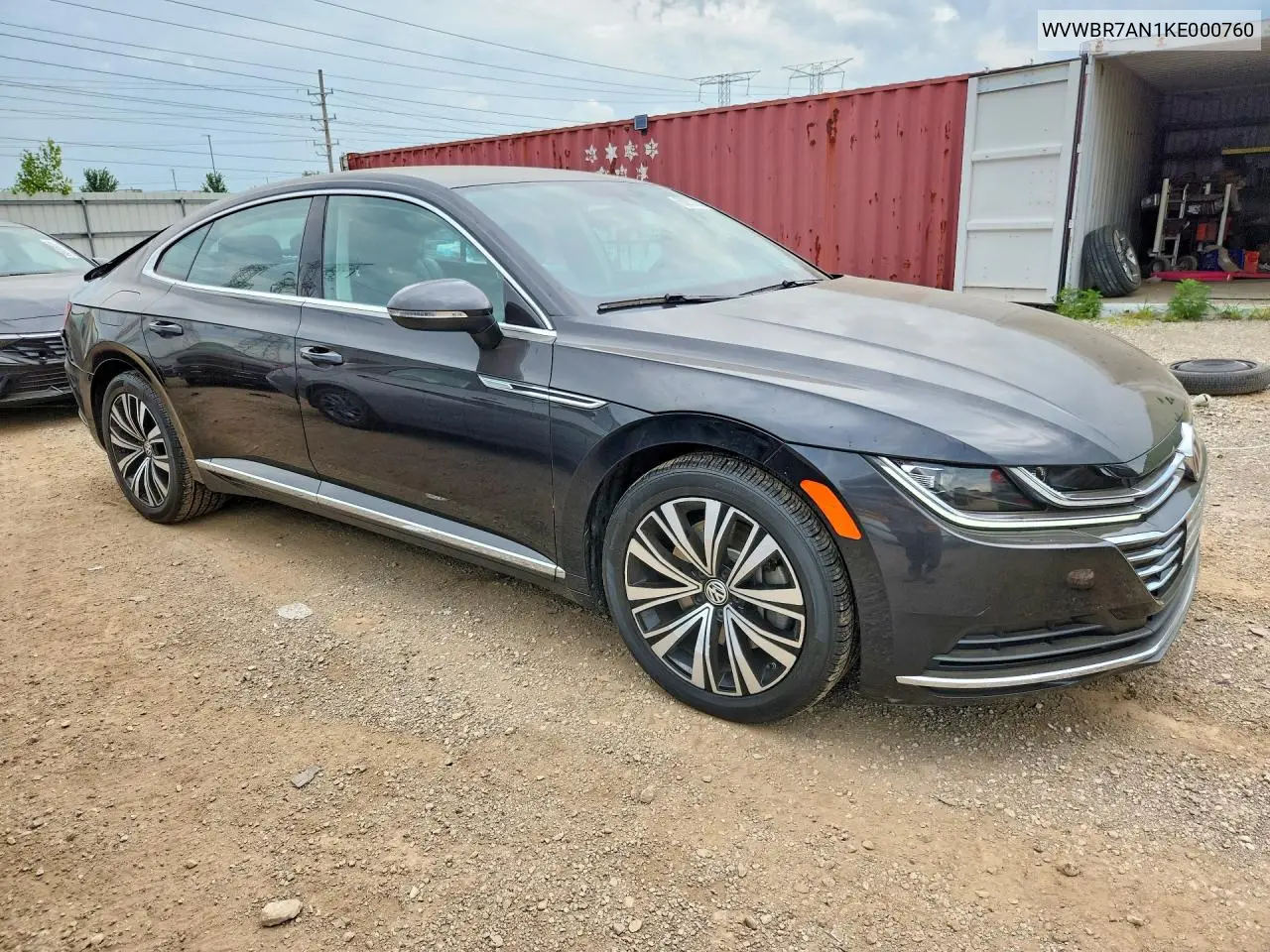 2019 Volkswagen Arteon Se VIN: WVWBR7AN1KE000760 Lot: 60053656