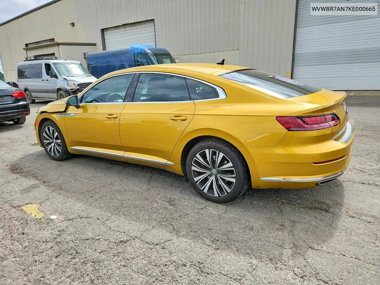2019 Volkswagen Arteon Se VIN: WVWBR7AN7KE000665 Lot: 61580776