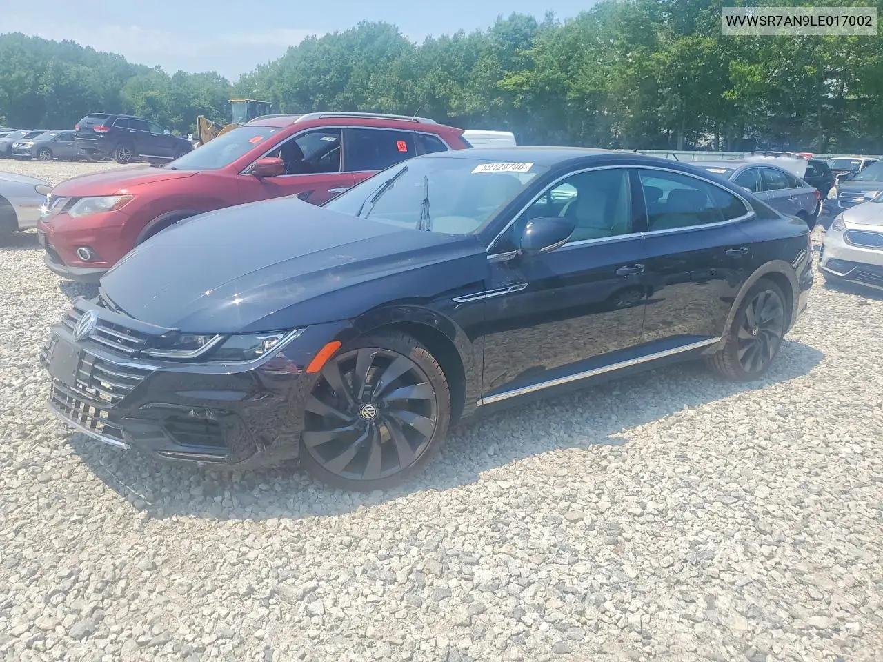 2020 Volkswagen Arteon Sel R-Line VIN: WVWSR7AN9LE017002 Lot: 59129796