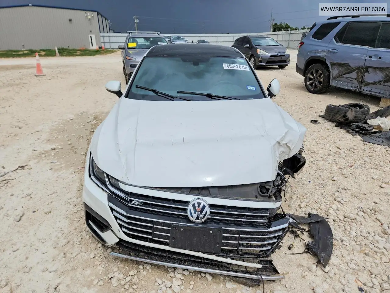 2020 Volkswagen Arteon Sel R-Line VIN: WVWSR7AN9LE016366 Lot: 60862616