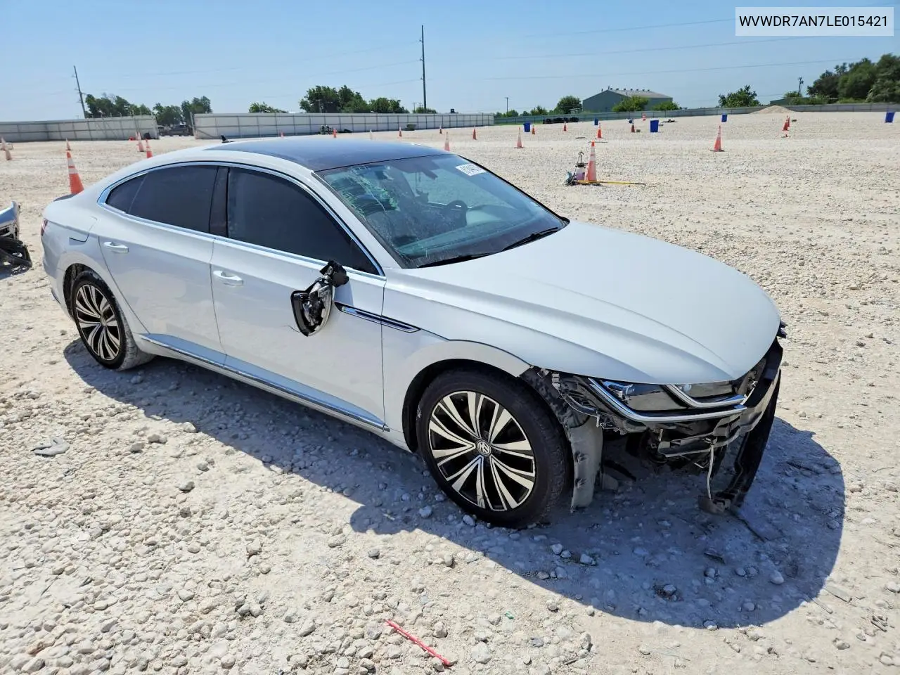 2020 Volkswagen Arteon Sel VIN: WVWDR7AN7LE015421 Lot: 61844576