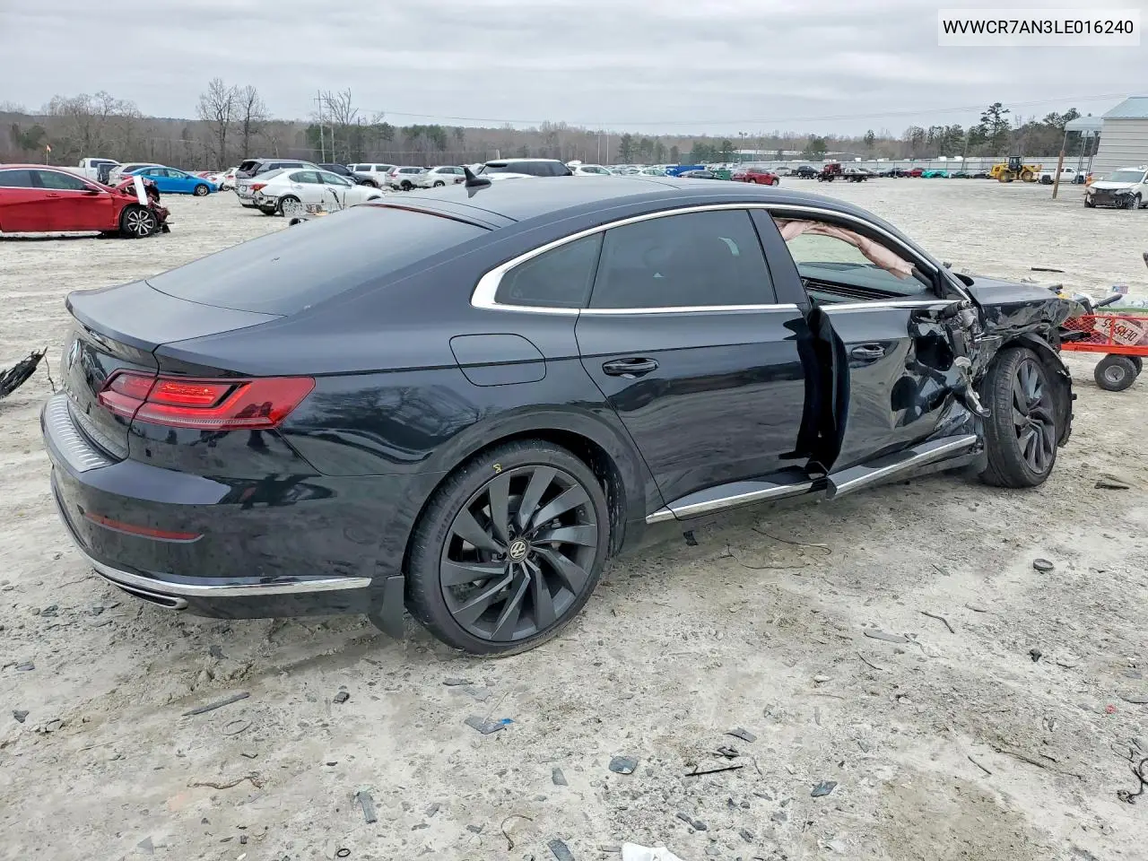 2020 Volkswagen Arteon Sel VIN: WVWCR7AN3LE016240 Lot: 79838275