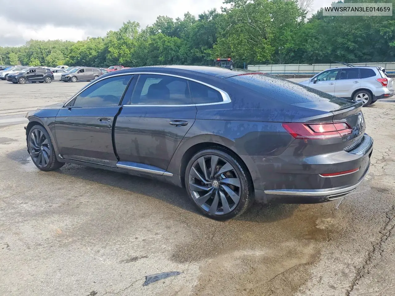 2020 Volkswagen Arteon Sel R-Line VIN: WVWSR7AN3LE014659 Lot: 85964725