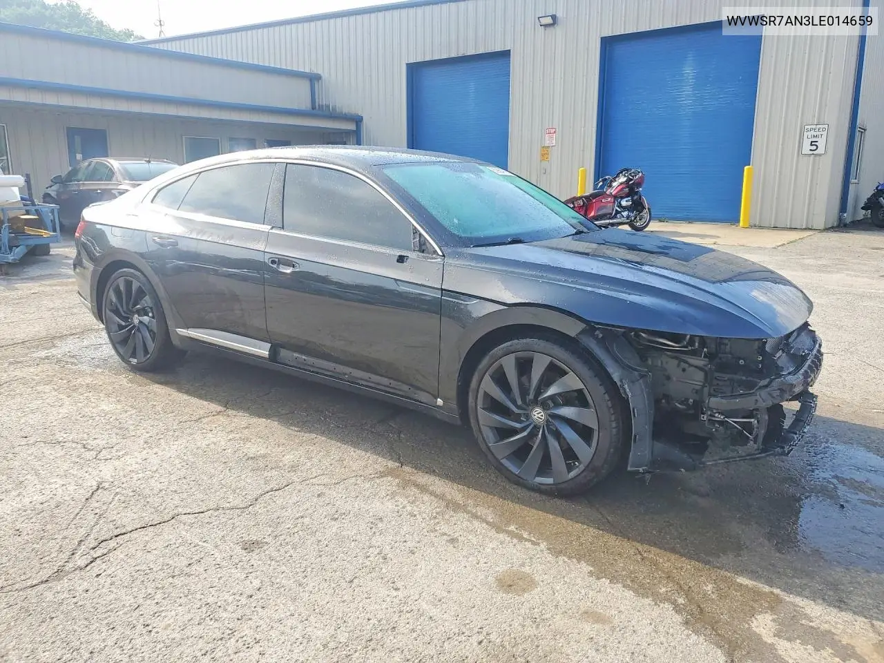 2020 Volkswagen Arteon Sel R-Line VIN: WVWSR7AN3LE014659 Lot: 85964725