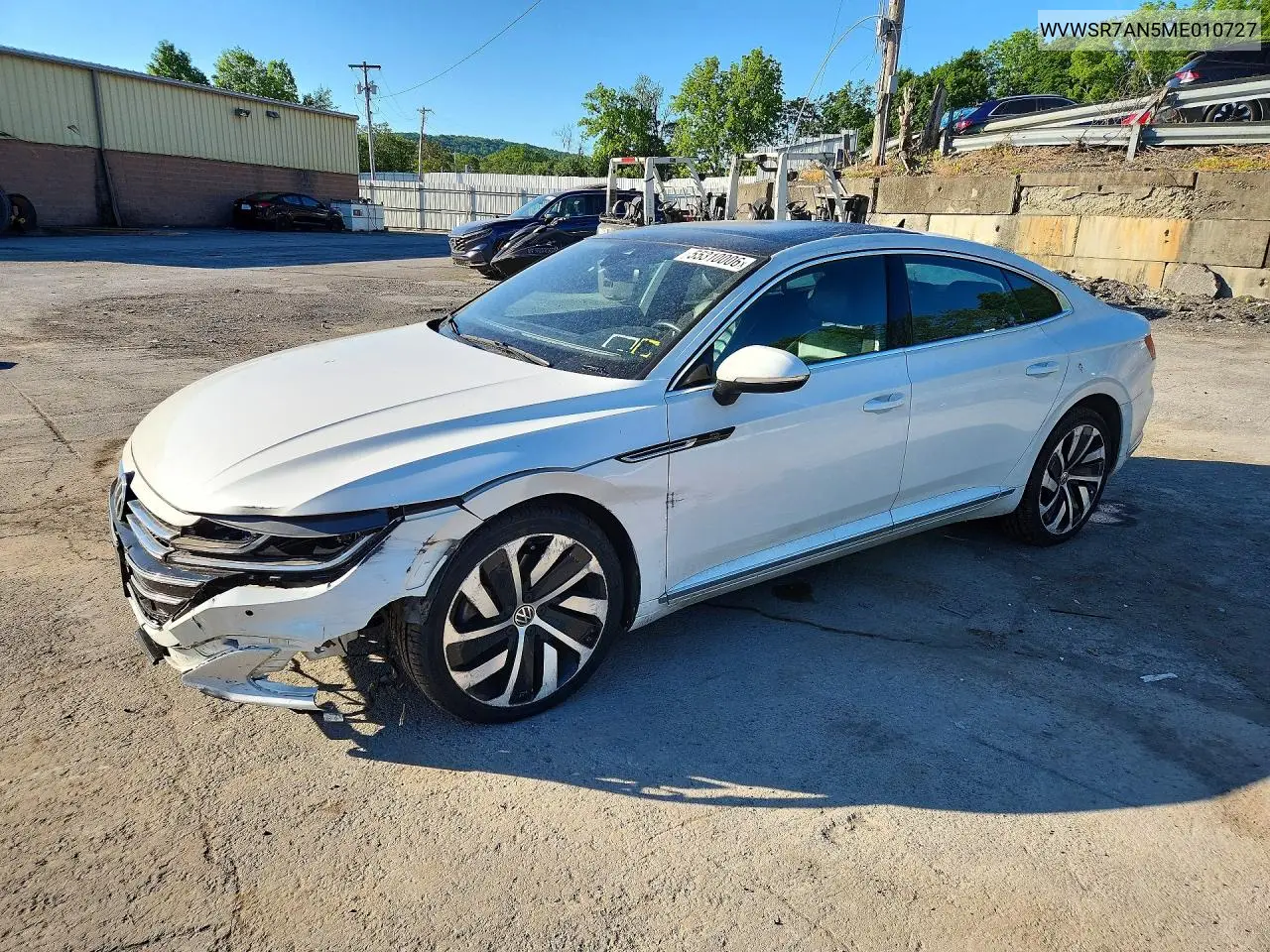 2021 Volkswagen Arteon Sel R-Line VIN: WVWSR7AN5ME010727 Lot: 55310006