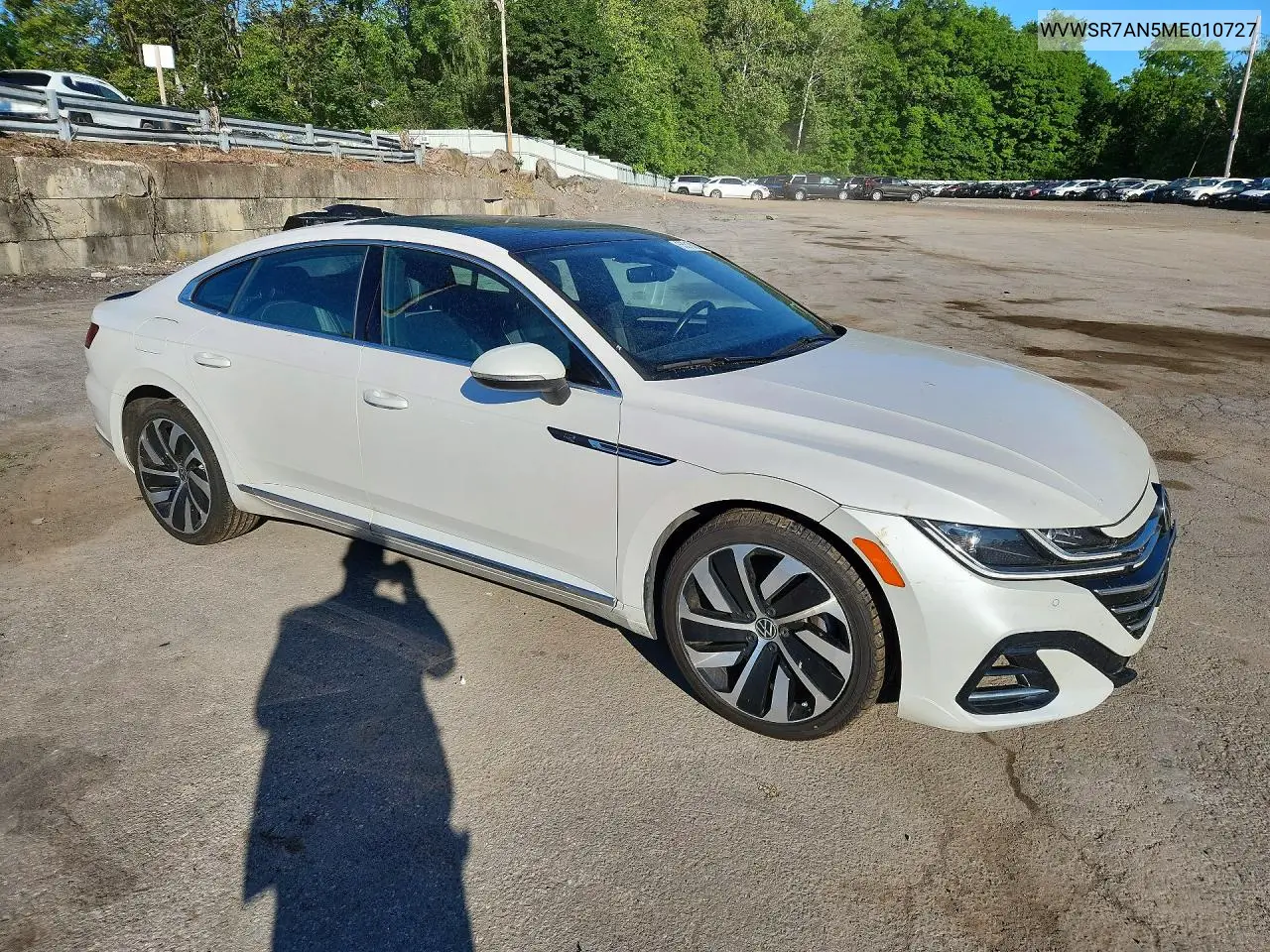 2021 Volkswagen Arteon Sel R-Line VIN: WVWSR7AN5ME010727 Lot: 55310006