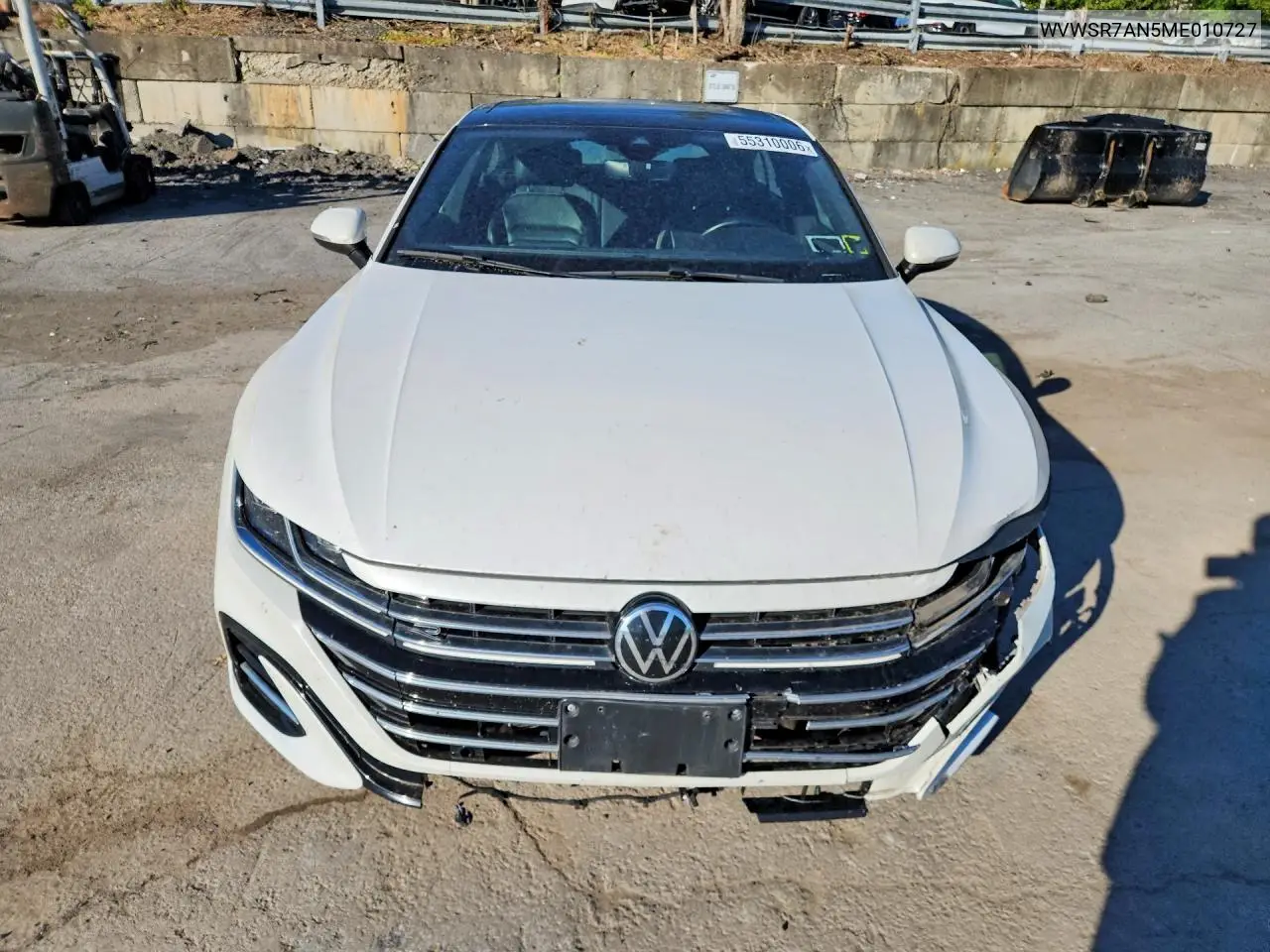 2021 Volkswagen Arteon Sel R-Line VIN: WVWSR7AN5ME010727 Lot: 55310006