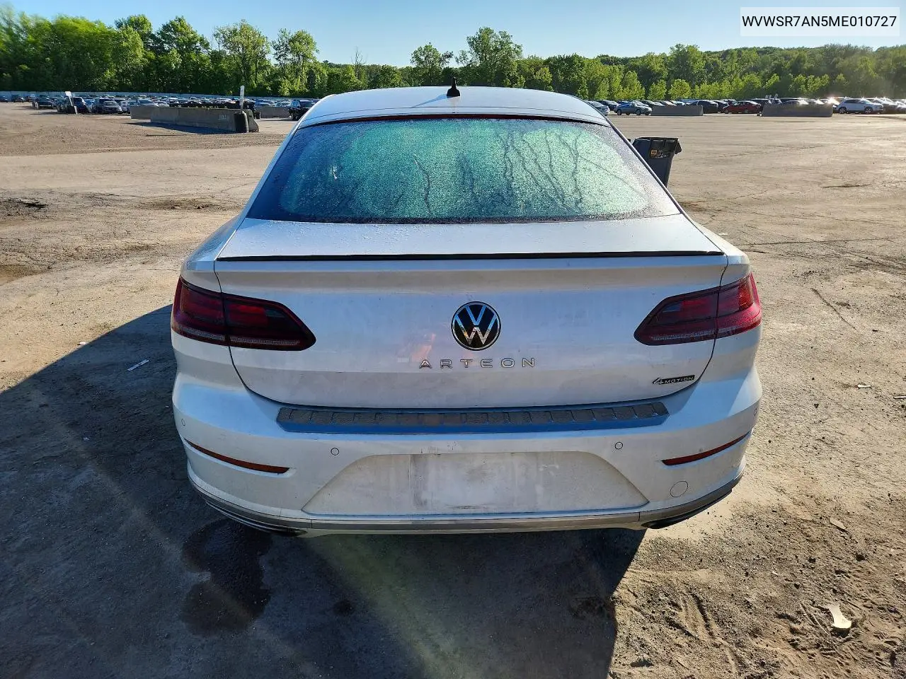 2021 Volkswagen Arteon Sel R-Line VIN: WVWSR7AN5ME010727 Lot: 55310006